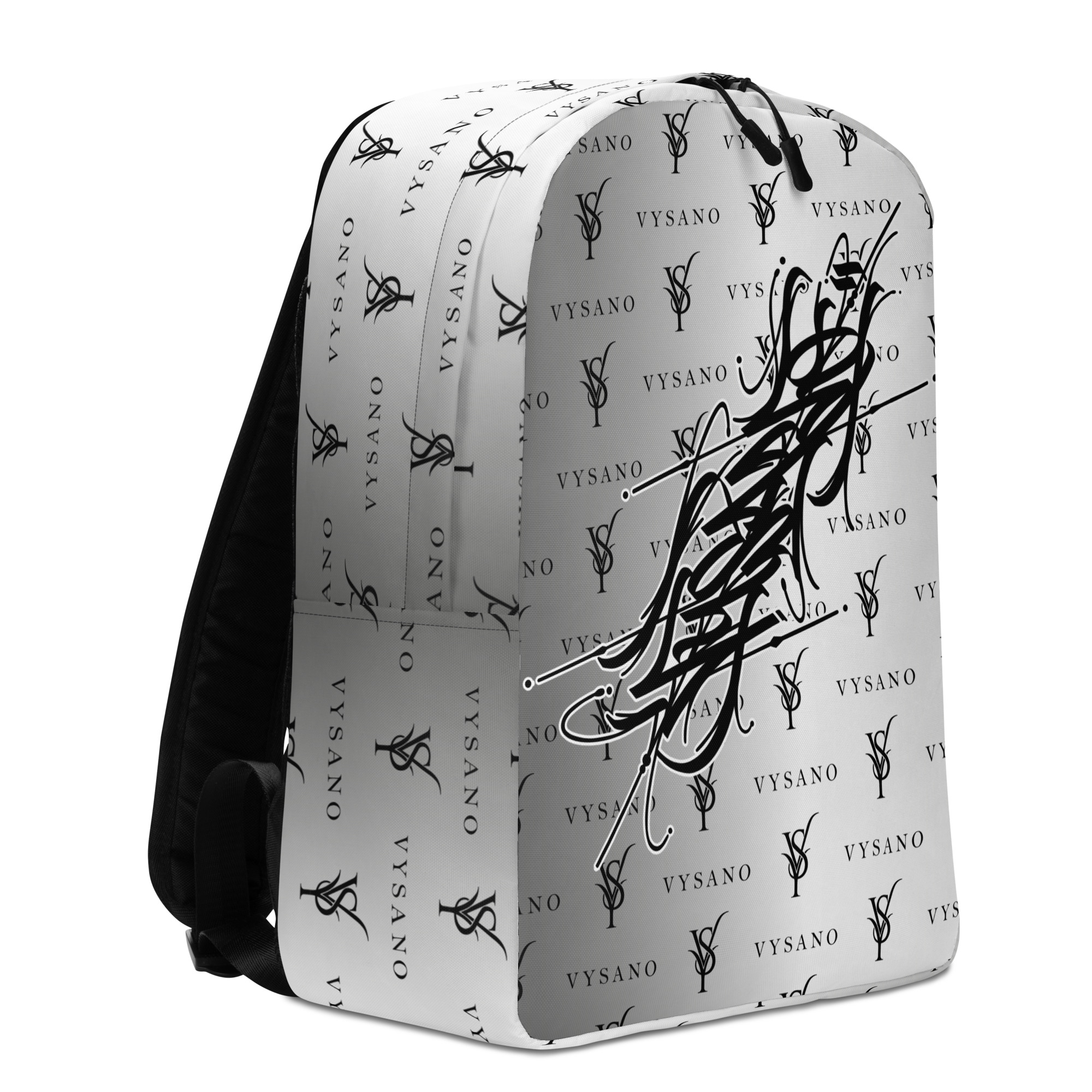 VYSANO Grey Shimmer Backpack - Image 3