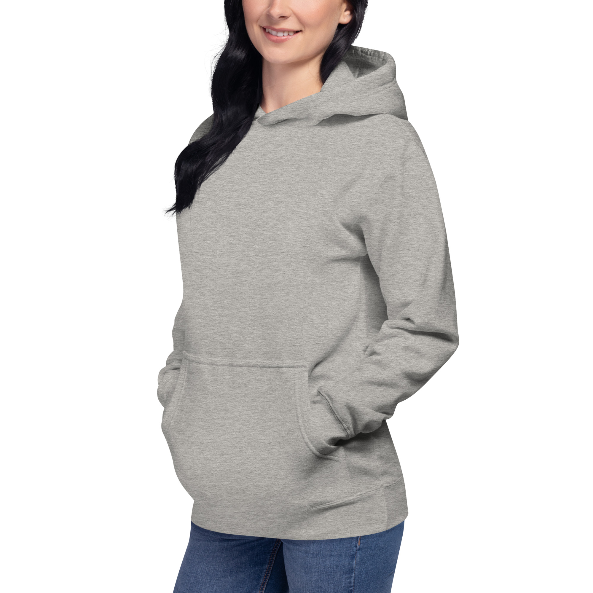 VYSANO Grey Skies Embroidered Unisex Hoodie - Image 6