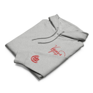 VYSANO Grey Skies Embroidered Unisex Essential Organic Hoodie